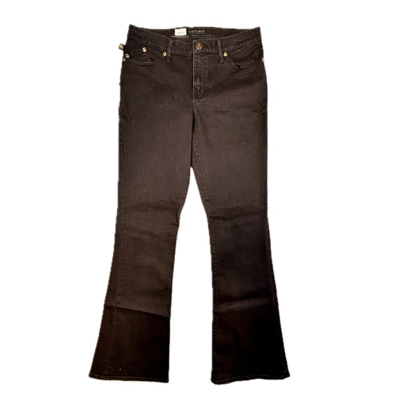 Rock & Republic Denim - Rock & Republic Kendra Curvy Bootcut Jeans Black Mid Rise Womens 14M R011781 NWT